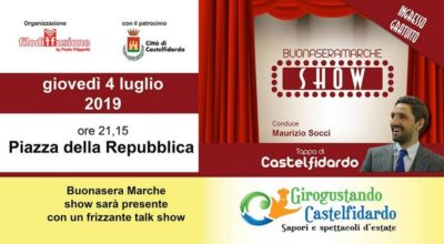 Il “Buonasera Marche Show” apre Girogustando