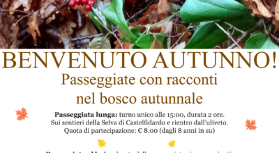 Benvenuto autunno alla Selva