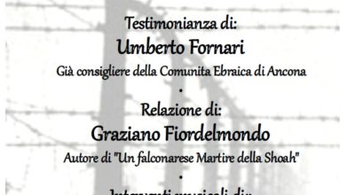 Giornata della memoria, testimonianze di Fornari e Fiordelmondo