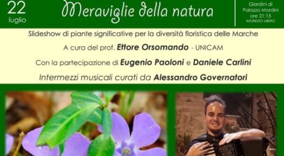 Le Meraviglie della natura alle Conversazioni in giardino