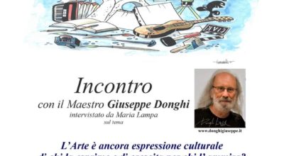 Parlare d’arte con il maestro Giuseppe Donghi