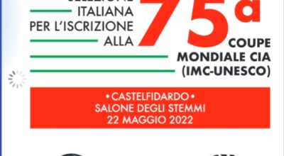 Selezioni nazionali per la finale della 75^ Coupe Mondiale (CIA)