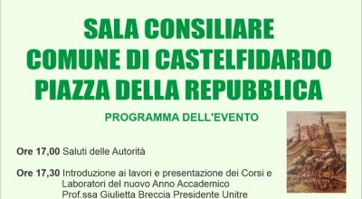 Apertura anno accademico Unitre