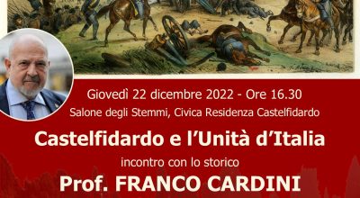 Castelfidardo e l’Unità d’Italia, incontro con il prof. Franco Cardini