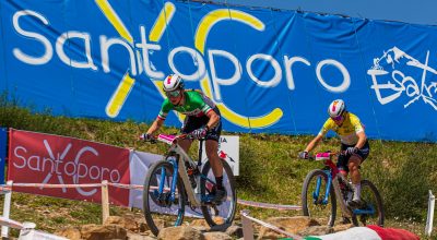 campionessa italiana Lechner in azione