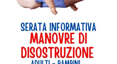 Serata informativa sulle manovre di disostruzione