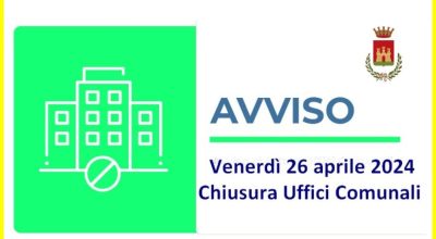 chiusura 26 aprile