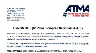 Sciopero atma